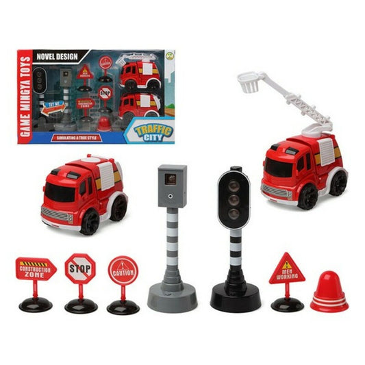 Feuerwehr-Set Traffic City 112840 (9 pcs)